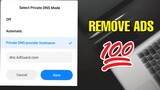 HOW TO REMOVE ADS ON PHONE WITHOUT THIRD PARTY APP?