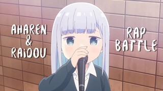 Aharen and Raidou rap battle || Aharen-san wa Hakarenai