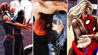Spider-Man Flirting With Black Cat and Cheating on MJ in Video Games