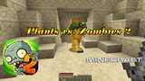 Minecraft X Plants VS Zombies | Ancient Egypt In MC