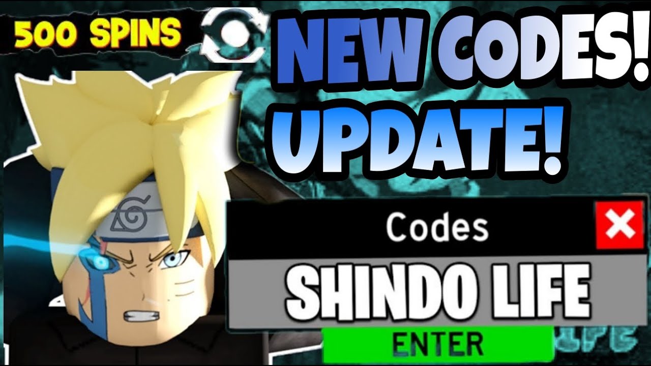 500 SPINS CODE] *NEW* ALL SHINDO LIFE CODES 2021! FREE UPDATE