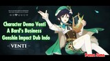 【 DUB INDO 】 Character Demo Venti - A Bards Business - Genshin Impact