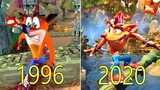 Evolution of Crash Bandicoot Games 1996-2020