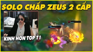 Màn solo đỉnh cao chấp luôn T1 Zues 2 cấp, Xin tên chơi TF hay hơn - LMHT - LOL - Skin - Montage