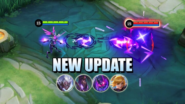KARRIE NERF, GLOO NERF, POTATO PHONES - NEW UPDATE PATCH 1.7.52 MOBILE LEGENDS