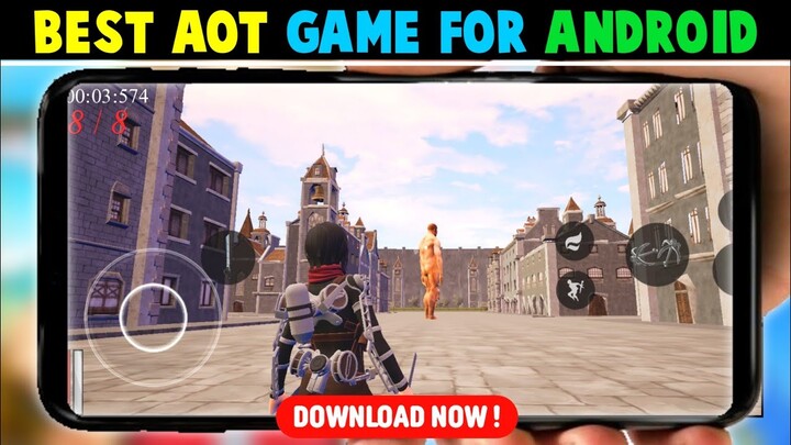 Best Attack on titan game for Android and iOS