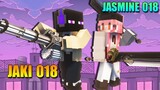 Minecraft Bạn Gái Tôi Là Đội Trưởng Tóc Hồng (Phim Ngắn) Jaki và Jasmine 🧑 vs 👮‍♀️