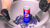 Es Krim Goreng Pepsi dan Blueberry Rasanya Pas~