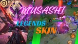 REVIEW SKIN LEGENDS MUSASHI HONOR OF KINGS INDONESIA