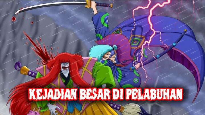 PREDIKSI OP 975 !! Perampasan Kapal Kaido dan Nasib Kanjuro di pelabuhan ( One Piece )