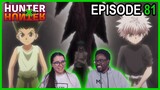 THE FIGHT BEGINS! | Hunter x Hunter Episode 81 Reaction