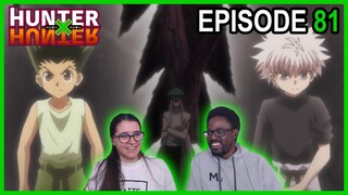 THE FIGHT BEGINS! | Hunter x Hunter Episode 81 Reaction