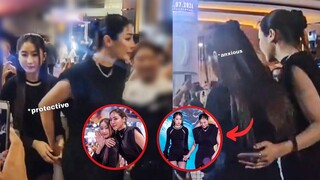 (FayeYoko) FAYE COULDN'T RESIST TO TOUCH Yoko at the Uranus2324 Gala Premiere|She couldn't control 🤭