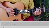 Uhaw - Dilaw - Fingerstyle (Tabs) Chords + lyrics