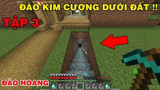 SINH TỒN TRÊN ĐẢO HOANG TẬP 3 | Chuyến Đi Mine Tìm Thêm Khoáng Sản | Trong Minecraft Pe..!!