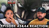 UVOGIN VS SHADOW BEASTS! Hunter X Hunter Episode 43 and 44 Reaction