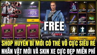 OB35 SHOP HUYỀN BÍ MỚI CÓ THẺ VÔ CỰC GIÁ RẺ CỰC NGON, NHỮNG PHẦN QUÀ FREE CỰC KHỦNG | FREE FIRE