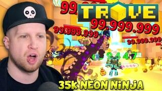 Trove 35k Power Rank Neon Ninja U10 & Delves Gameplay