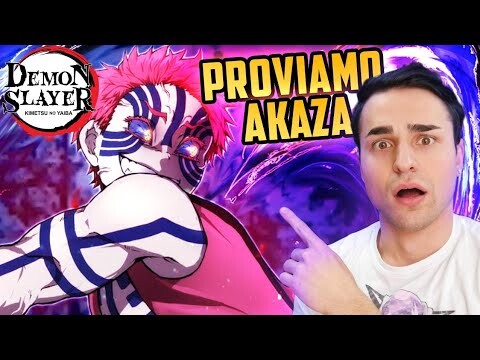 PROVIAMO AKAZA su DEMON SLAYER nelle CLASSIFICATE ONLINE!