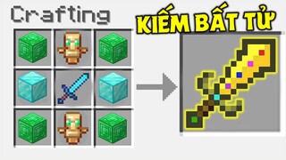 THỬ THÁCH SINH TỒN TRONG THẾ GIỚI TOÀN LÀ KIẾM TRONG MINECRAFT #14 *KIẾM TOTEM BẤT TỬ MẠNH NHẤT*