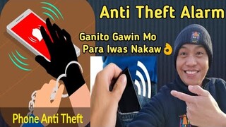 Paraan Para Hindi Manakaw Ang Cellphone  Mo👌ANTI THEFT ALARM