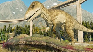 2x ACROCANTHOSAURUS vs 2x CARCHARODONTOSAURUS - Jurassic World Evolution 2