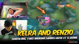 KELRA and RENZIO SHOWING INDONESIAN THE DIFFERENCE of PH WHEN IT COMES TO SKILL