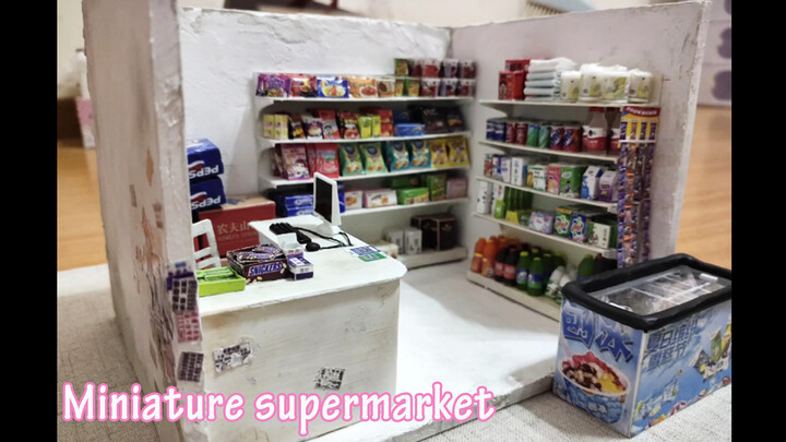 Miniatur Supermarket Kecil