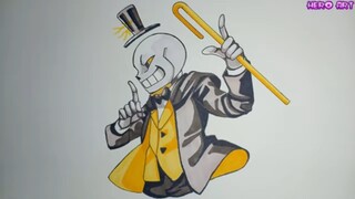 How To Draw Bill Sans Undertale Au Cách Vẽ bill Xans Đẹp Thanh Lịch