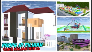 Bagi² PROPS ID Nafisa Fidela: RUMAH ASLI NAFISA, 2 WATERPARK, RUMAH BANJIR - SAKURA SCHOOL SIMULATOR