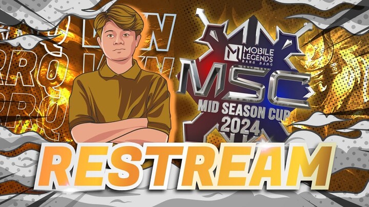 RESTREAM MSC "Esports WORLD CUP FT.MLBB" - Day 1 Group Stage #SEEtheworld #MLBBMSC2024