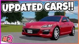 UPDATED CARS FROM RECENT UPDATE (#2) || Greenville ROBLOX