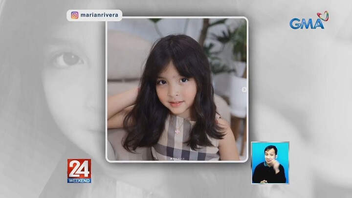 Marian Rivera shares adorable behind-the-scenes peek at Zia's beautiful portrait | 24 Oras Weekend