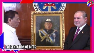 President Duterte in Presentation of Gifts