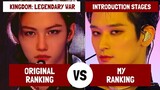Kingdom: Introduction Stages Original vs My Ranking (STRAY KIDS - THE BOYZ, etc.) | Legendary War