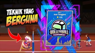 TUTORIAL TEKNIK DASAR GAME VOLLEYBALL ARENA ALL STAR - MENUJU WORLD TOURNAMENT