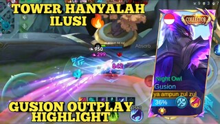 TOWER HANYALAH ILUSI | GUSION OUTPLAY HIGHLIGHT