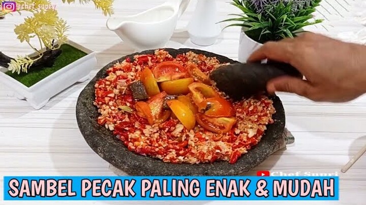 RESEP SAMBEL PECAK SERBAGUNA