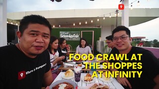 Food crawl at the Shoppes at Infinity, Angeles City