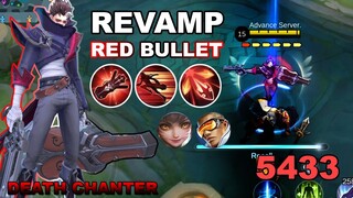 GRANGER REVAMP | RED BULLET | DEATH CHANTER GAMEPLAY 2023 | MLBB