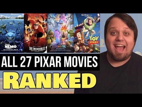 All 27 Pixar Movies RANKED (w/ Elemental)