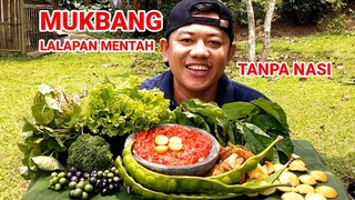 MAKAN LALAPAN MENTAH JENGKOL MENTAH PETE MENTAH SAYURAN FRESH #mukbang  #asmr  #makanansunda #lalap