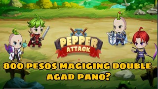 Pepper Attack | Budget Meal 800 Pesos Magiging Double Agad?