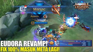 EUDORA REVAMP DAMAGENYA BISA KAYAK GITU? WAH PARAH BANGET SIH INI! AUTO META LAH HERO INI!