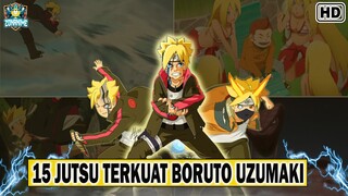 NACKAL Tapi JENIUS !!!! Inilah 15 JUTSU TERHEBAT YANG PERNAH DIGUNAKAN BORUTO UZUMAKI SEJAUH INI