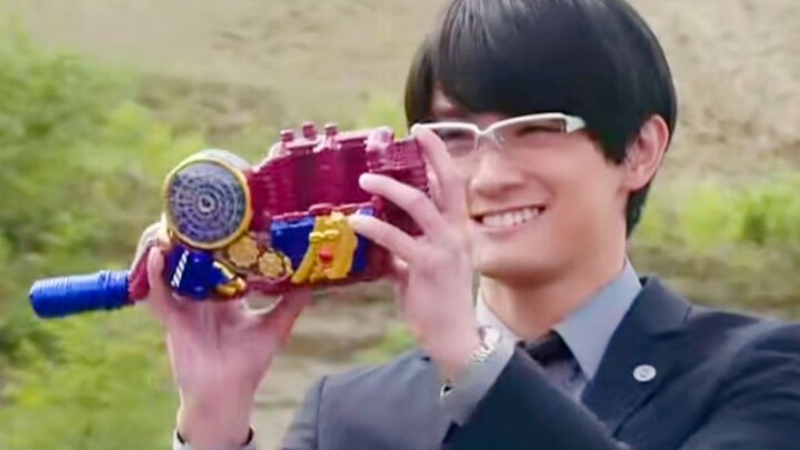 Eight Kamen Rider Transformers Wearing Glasses