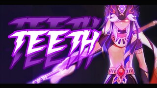 Genshin Impact [AMV/GMV] - TEETH🔥 (5 Seconds Of Summer)