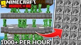 I Built a CREEPER FARM in Minecraft Hardcore