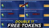 WANWAN DOUBLE 11 EVENT FREE TOKENS AND PROMO DIAMONDS RELEASE DATE || MOBILE LEGENDS|| MLBB