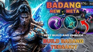 SAVAGE !! BEST BUILD BADANG TERSAKIT 2025 MOBILE LEGENDS